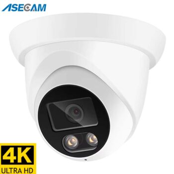 4K 8MP IP Camera Audio Outdoor POE H.265 Onvif 2.8mm