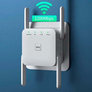 AC1200 Wireless WiFi Repeater Booster 2.4G/5GHz Wi-Fi