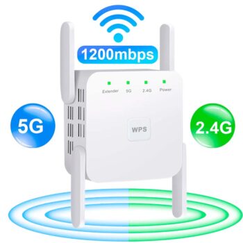 5G WiFi Repeater Wifi Amplifier Signal Wifi Extender Network