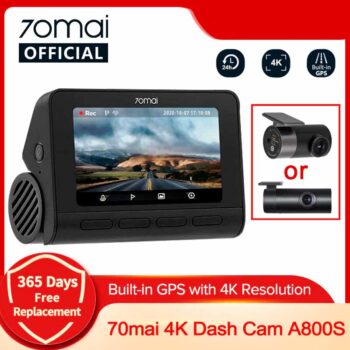 70mai 4K Dash Cam A800SE GPS ADAS Car DVR