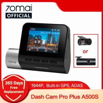 70mai Dash Cam A510 1944P HDR GPS ADAS 4G