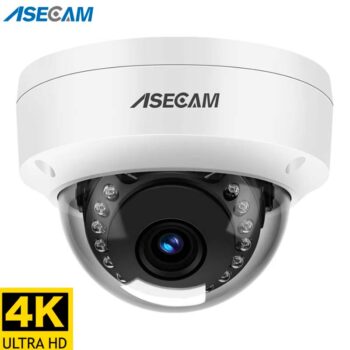 8MP 4K POE IP Camera IK10 Explosion-proof Outdoor H.265 Onvi