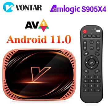 VONTAR X4 TV Box Android 11 Amlogic S905X4