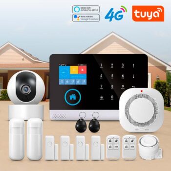 GSM Alarm System for Home 433MHz 2G WiFi Alarm Wireless Control