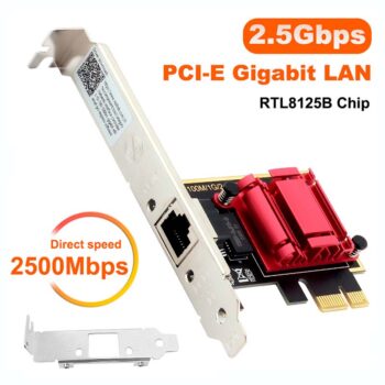 2.5G PICE To RJ45 Network Card RTL8125B