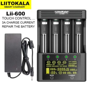 LiitoKala Lii-600 Lii-500S Lii-M4 LCD Battery Charger