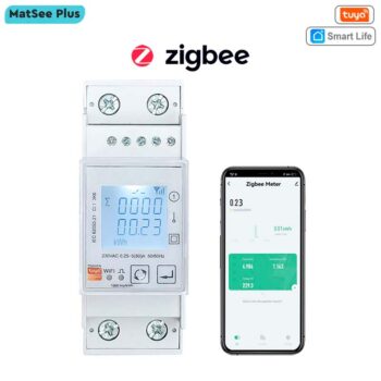 100A Multifunctional Single-Phase Energy Meter 230V With RS485 MODBUS