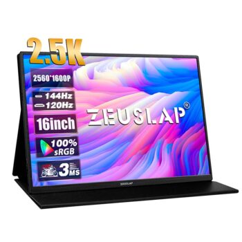 XAITH UCKY 16-inch 2K Portable Monitor 2560×1600 165Hz HDR