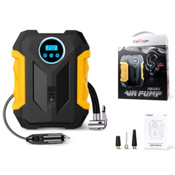CARSUN Portable Automobile Air Compressor Digital Tire Inflation Pump